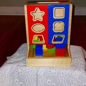 Melissa & Doug Wooden Shape Sorter